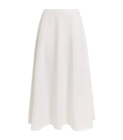 Staud Lighthouse Midi Skirt In Ivory