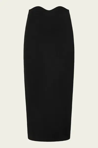 Staud Petunia Maxi Skirt In Black