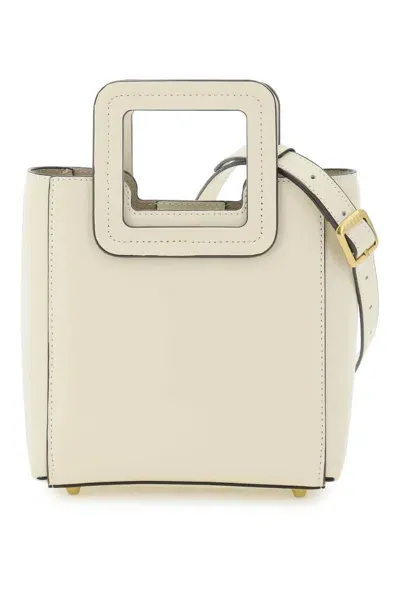 Staud Shirley Mini Tote In Cream