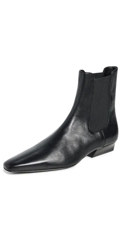 Staud Wally Chelsea Boots Black