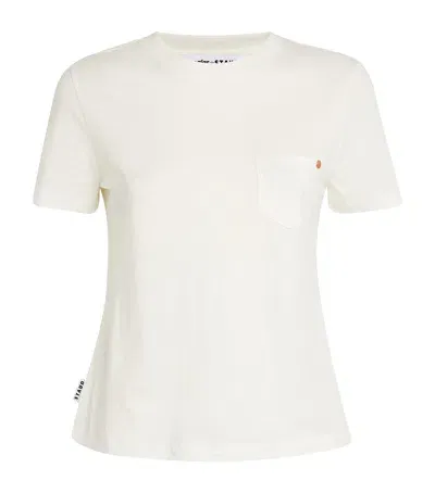 Staud X Wrangler The W T-shirt In White