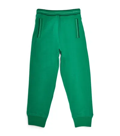 Stefano Ricci Kids' Stretch-cotton Sweatpants In Green