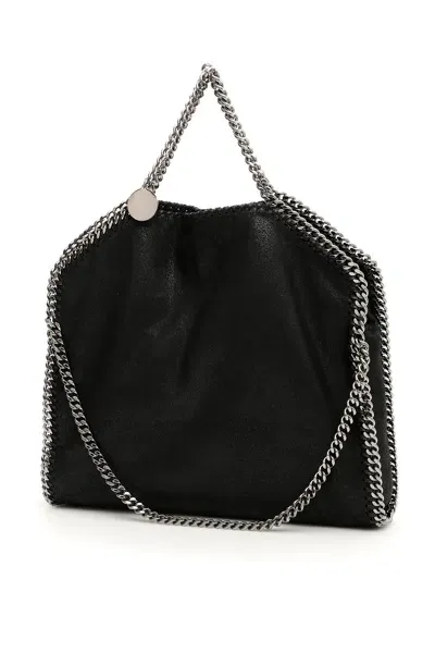 Stella Mccartney 3 Chain Falabella Tote Bag In Black