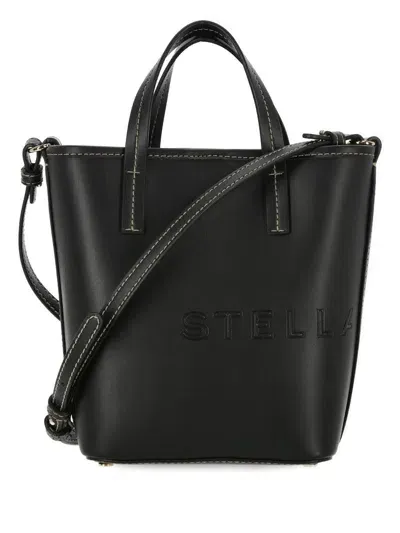 Stella Mccartney Alter Mat Bucket Bag In Black