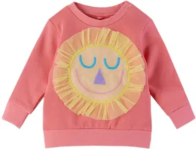 Stella Mccartney Baby Pink Sunshine Sweatshirt In 50d Pink