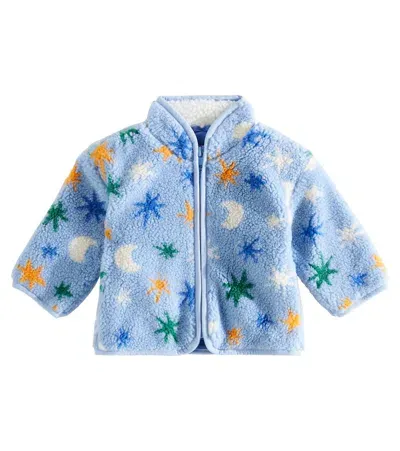 Stella Mccartney Baby Printed Jacket In Blue