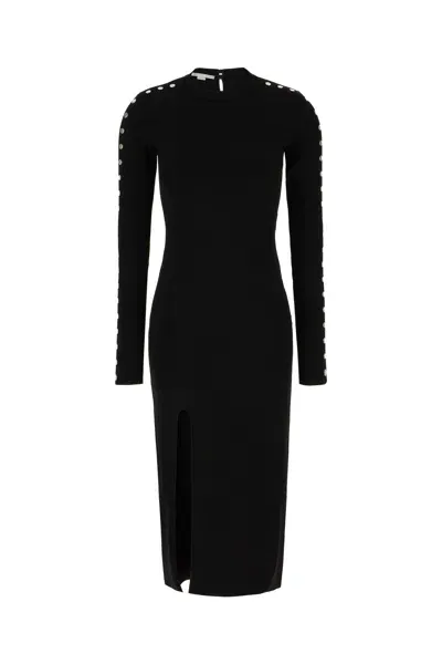 Stella Mccartney Black Viscose Blend Dress