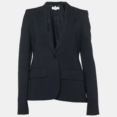 Pre-owned Stella Mccartney Black Wool Single Breasted Blazer S