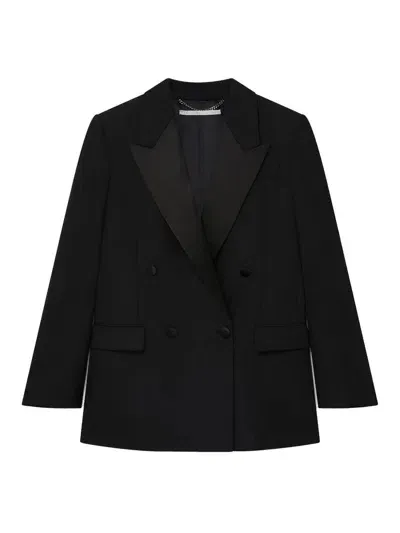 Stella Mccartney Tuxedo Blazer In Black