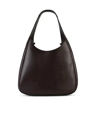 Stella Mccartney Logo In Brown