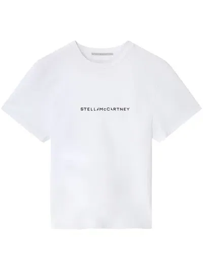 Stella Mccartney Cotton Jersey T-shirt In White