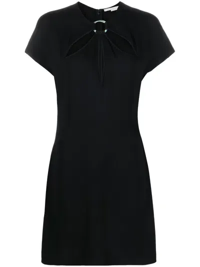 Stella Mccartney Cut-out Short-sleeved Minidress In <p>