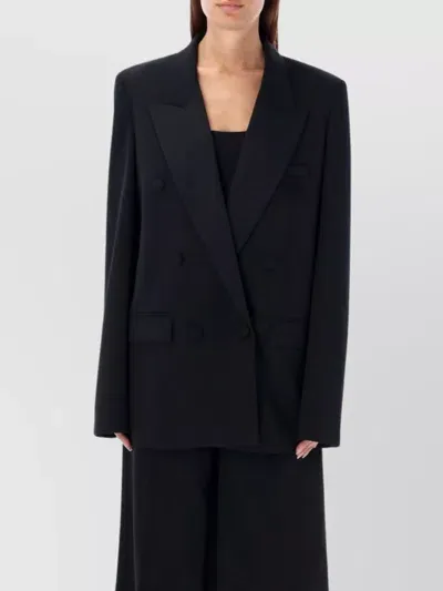 Stella Mccartney Single Breasted Blazer In Black