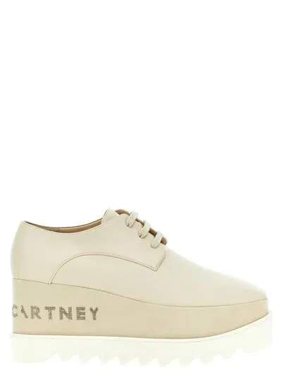 Stella Mccartney Beige Elyse Oxfords In White