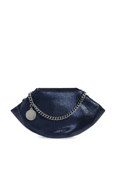 Stella Mccartney Embellished Chain Top In Navy