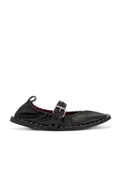 Stella Mccartney Falabella Flat In Black