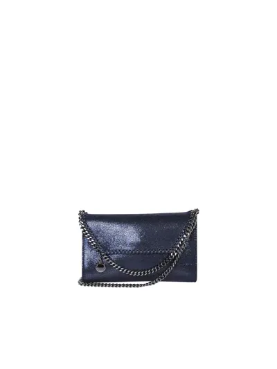 Stella Mccartney Falabella Mini Bag Blue Metal