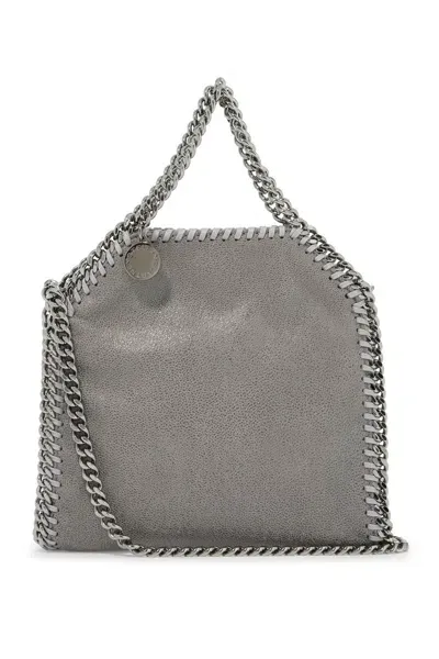 Stella Mccartney Falabella Tiny Handbag In Light Grey (grey)