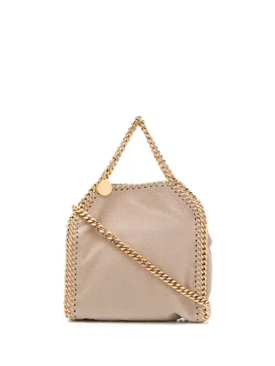 Stella Mccartney Falabella Tiny Mini Tote In Beige