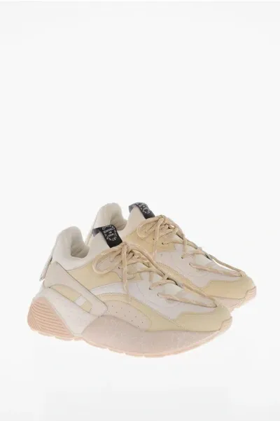 Stella Mccartney Eclypse Pastel Monochrome Sneakers In White