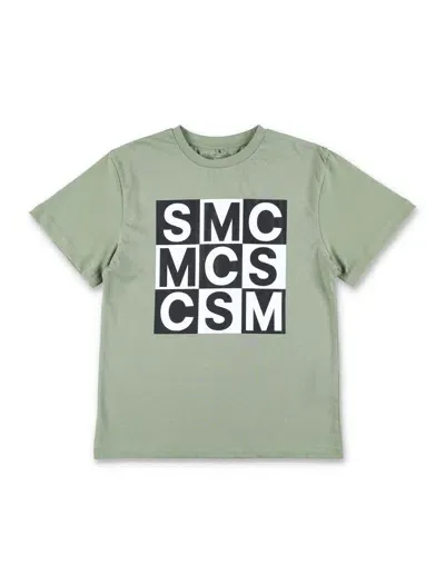 Stella Mccartney Kids' Logo T-shirt In Green