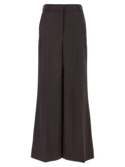 Stella Mccartney Loose Leg Pants In Brown