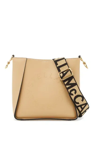 Stella Mccartney Mccartney\n\n Logo Shoulder Bag In Caramel (beige)