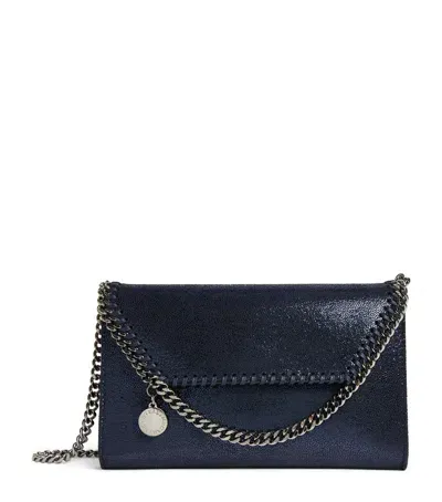 Stella Mccartney Mini Falabella Cross-body Bag In Navy