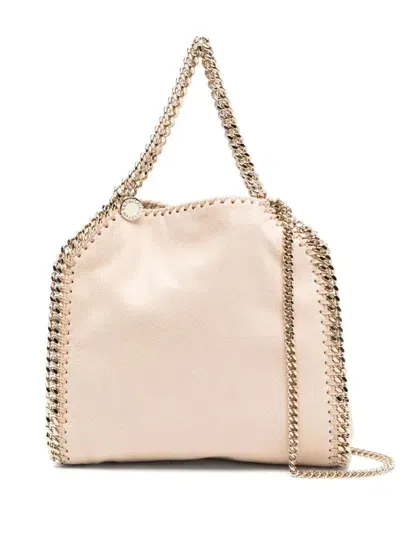 Stella Mccartney Mini Falabella Tote Bag In Nude & Neutrals