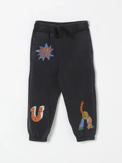 Stella Mccartney Printed Cotton Blend Sweatpants In Schwarz