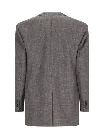 Stella Mccartney Single-breasted Blazer In Gray