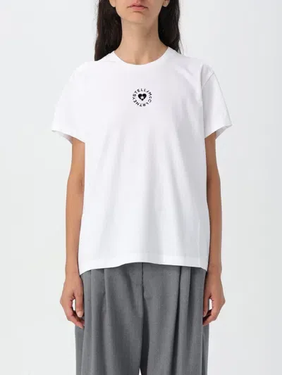 Stella Mccartney T-shirt  Woman Color White In Weiss