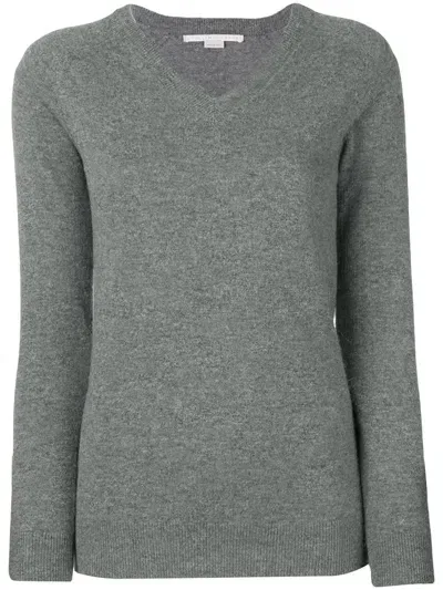 Stella Mccartney Stella Mc Cartney V Neck Pullover In Gray