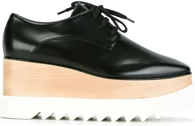 Stella Mccartney Elyse Platform Brogues In Black