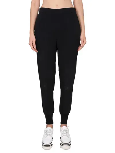 Stella Mccartney Wool Pants In Black