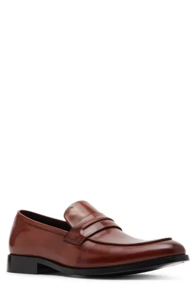 Steve Madden Men's Kinsler Loafer In Tan Leather