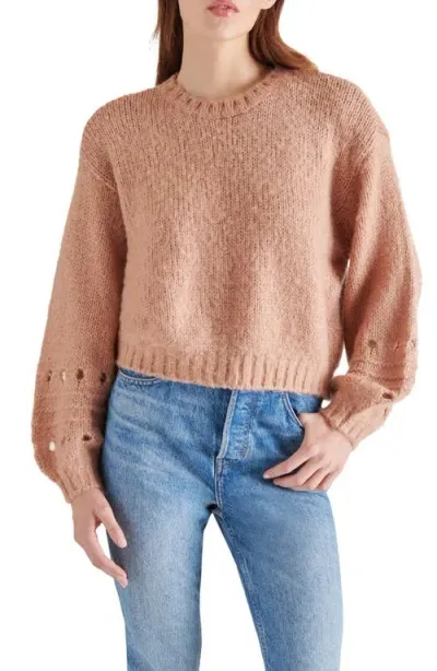 Steve Madden Lucie Sweater In Hazelnut