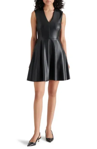 Steve Madden Pennie Dress In Black Onyx