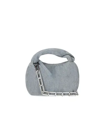 Stine Goya Ziggy Denim Micro Bag In Blue