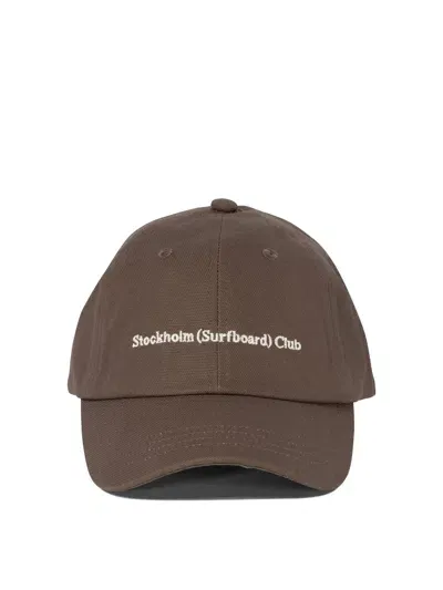 Stockholm Surfboard Club Baseball Cap With Embroidered Logo