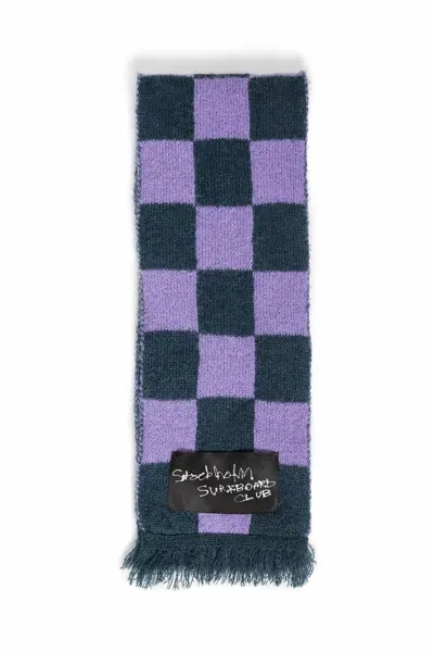 Stockholm Surfboard Club Man Purple Scarves