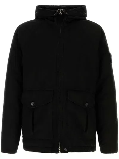 Stone Island 41649 David-tc Jacket In Black