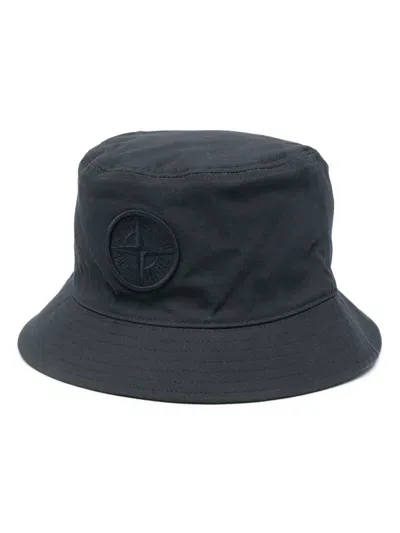 Stone Island 98161 Bucket Hat In Blue