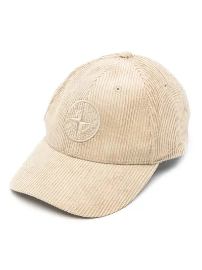 Stone Island Cappello Accessories In Beige