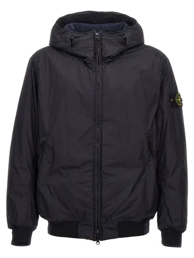 Stone Island Coats In Black