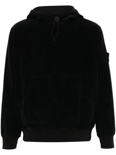 Stone Island Compass-badge Jacket In Black