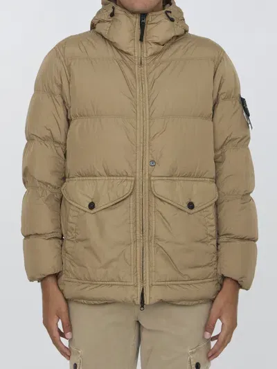 Stone Island Crinkle Reps R-ny Down Jacket In Multi