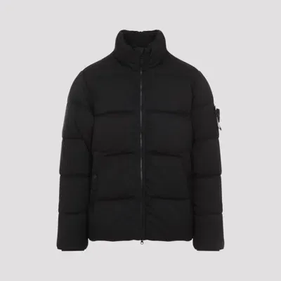 Stone Island Ghost Padded Down Jacket In Black