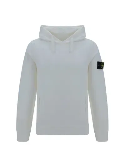 Stone Island Hoodie In White