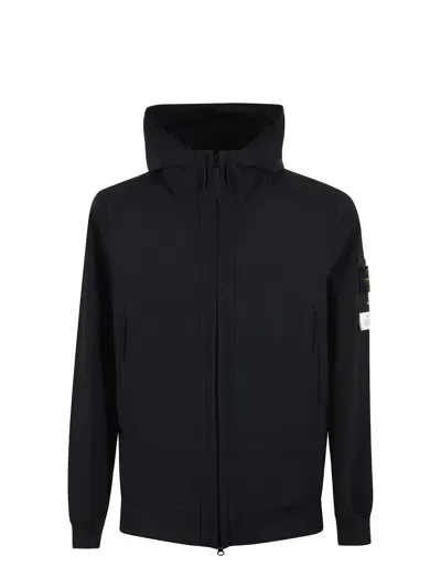 Stone Island Jacket In Neoprene